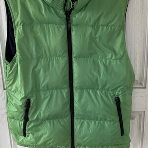 Lands End Women’s L Reversible Puffer Vest